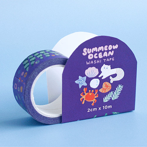 Summeow Ocean Washi Tape