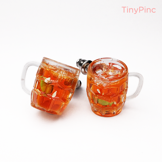 Teh O Ais Limau Earrings