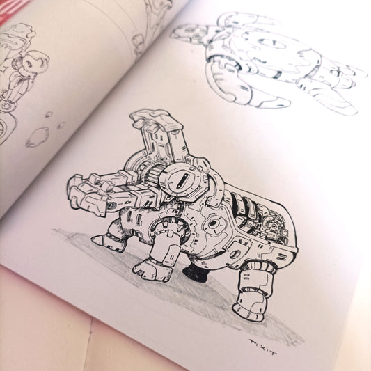 TixiT Rakugaki Artbook