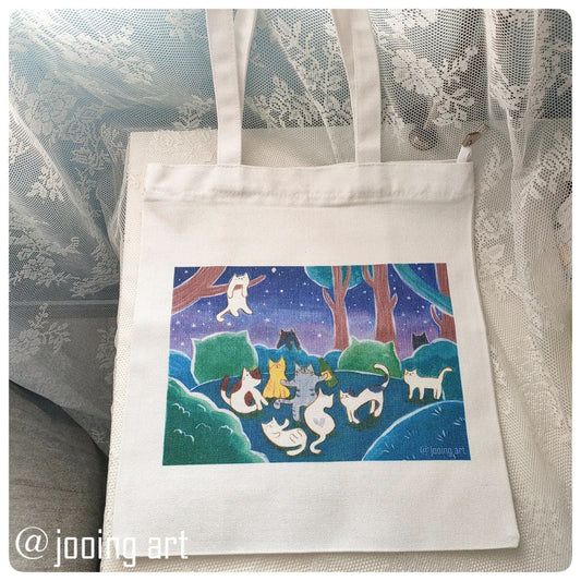 Tote Bag - Drunk Cat