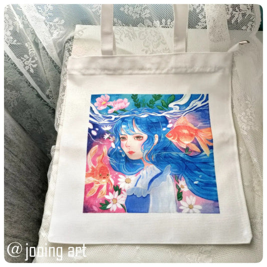 Tote Bag - Gold Fish