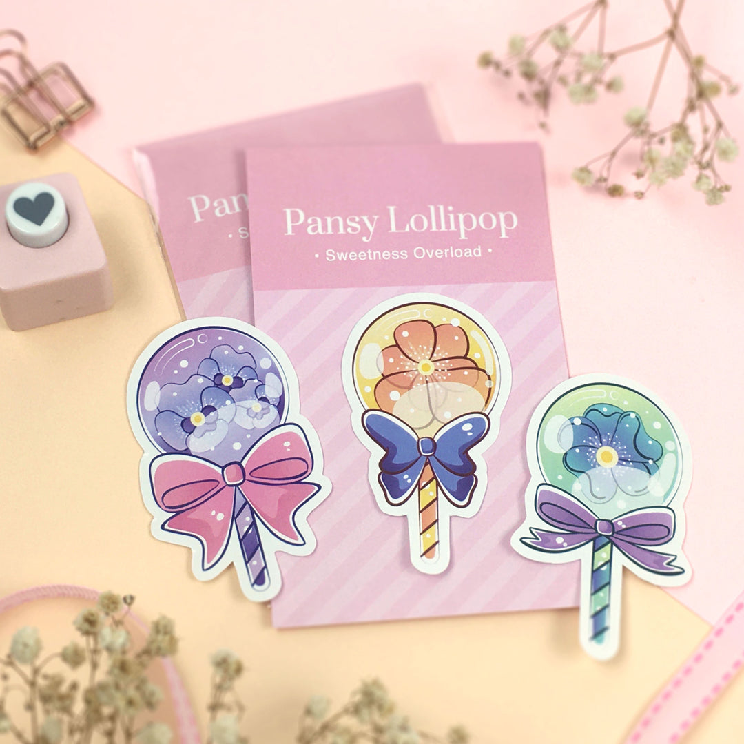 Pansy Lollipop | Sweetness Overload