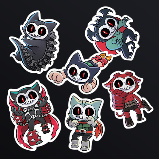 Reincarnated as a... Hero - Sticker Set