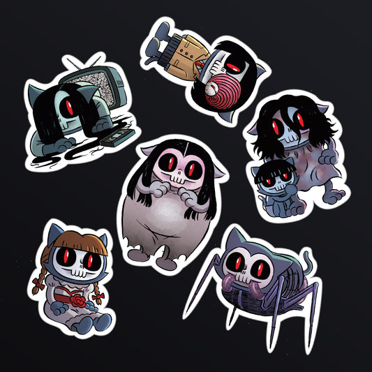 Reincarnated as a... Horror - Sticker Set