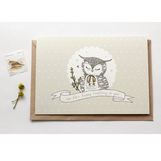 Woo Hoo, Happy Birthday to You Greeting Card