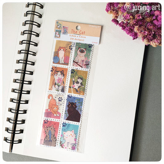 Stamp Washi Tape - The Cat