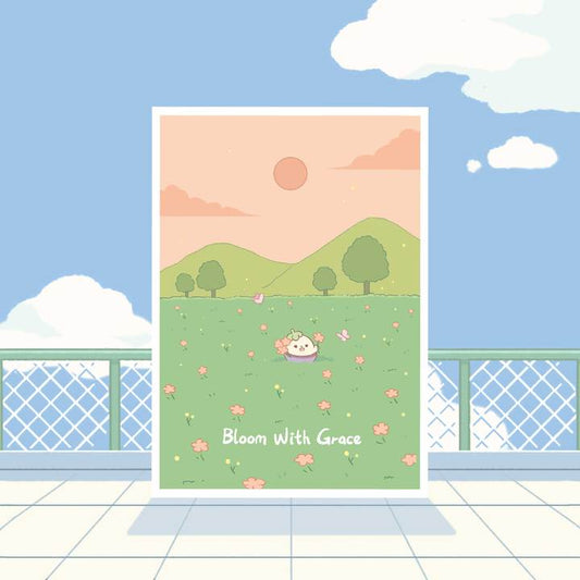 Sanggo Postcard: Bloom With Grace