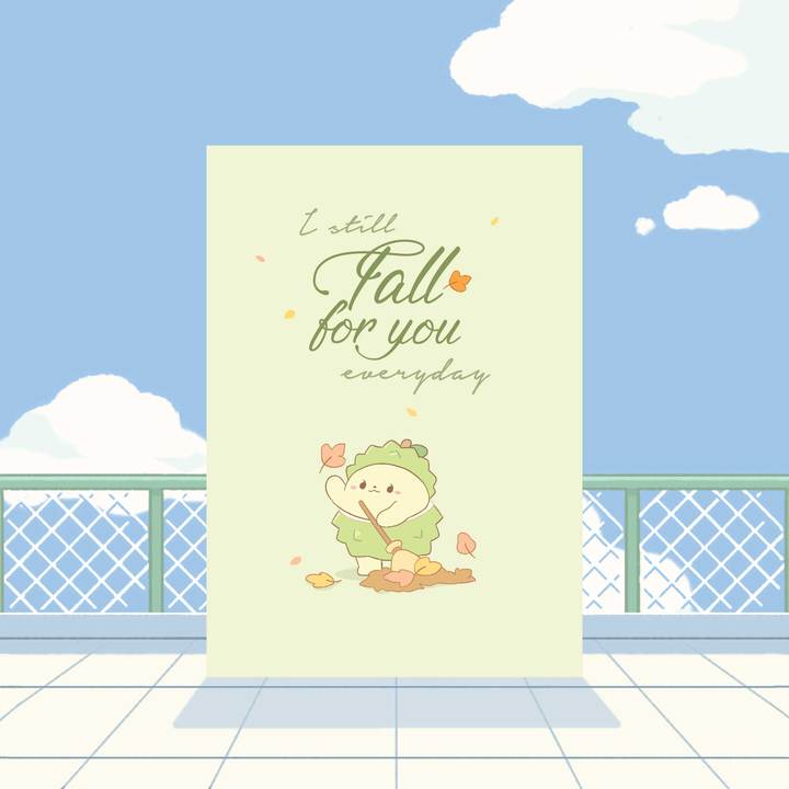 Sanggo Postcard: Fall For You