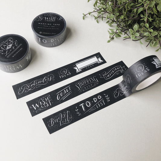 Make a List Washi Tape