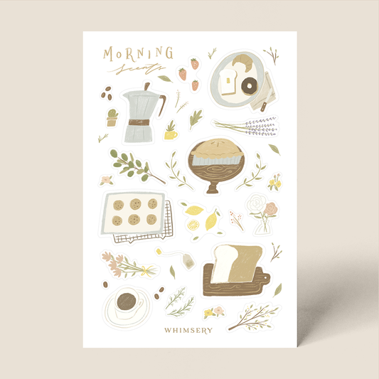Morning Scents Sticker Sheet