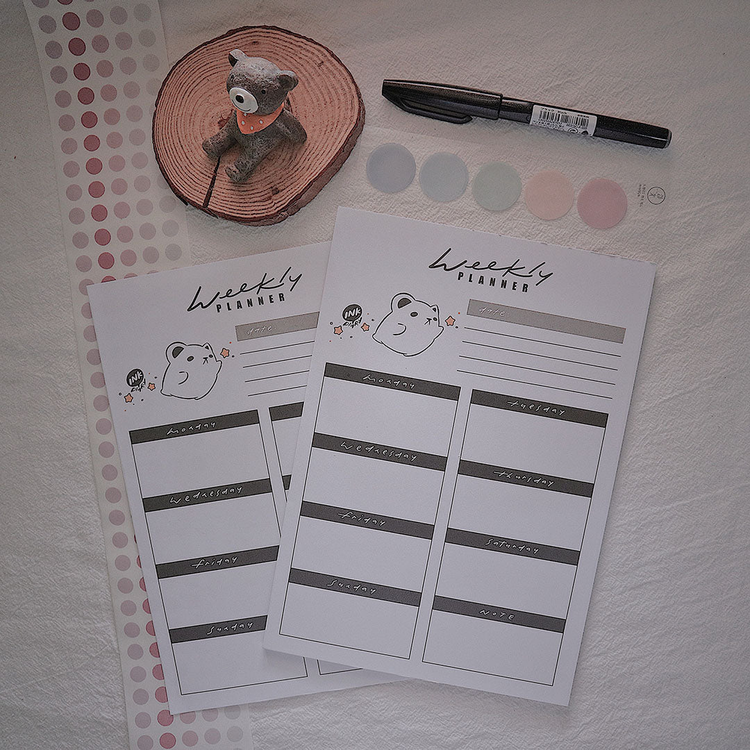 INK.DIARY A5 Weekly Planner