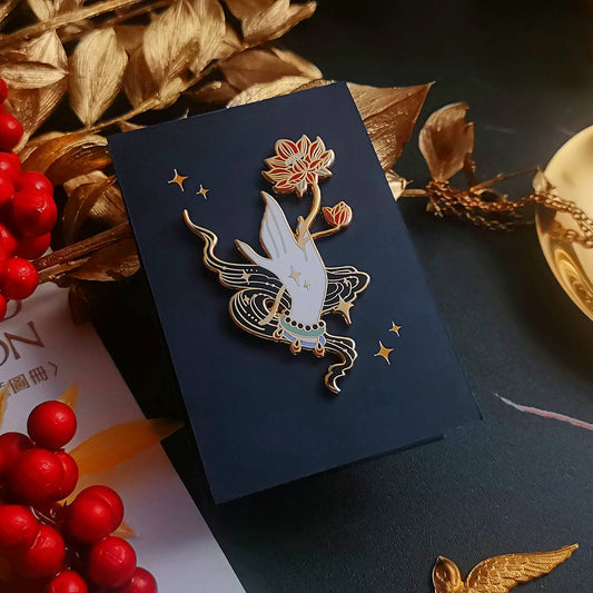 The Lotus Enamel Pin