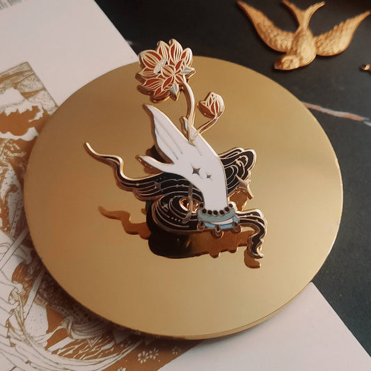 The Lotus Enamel Pin