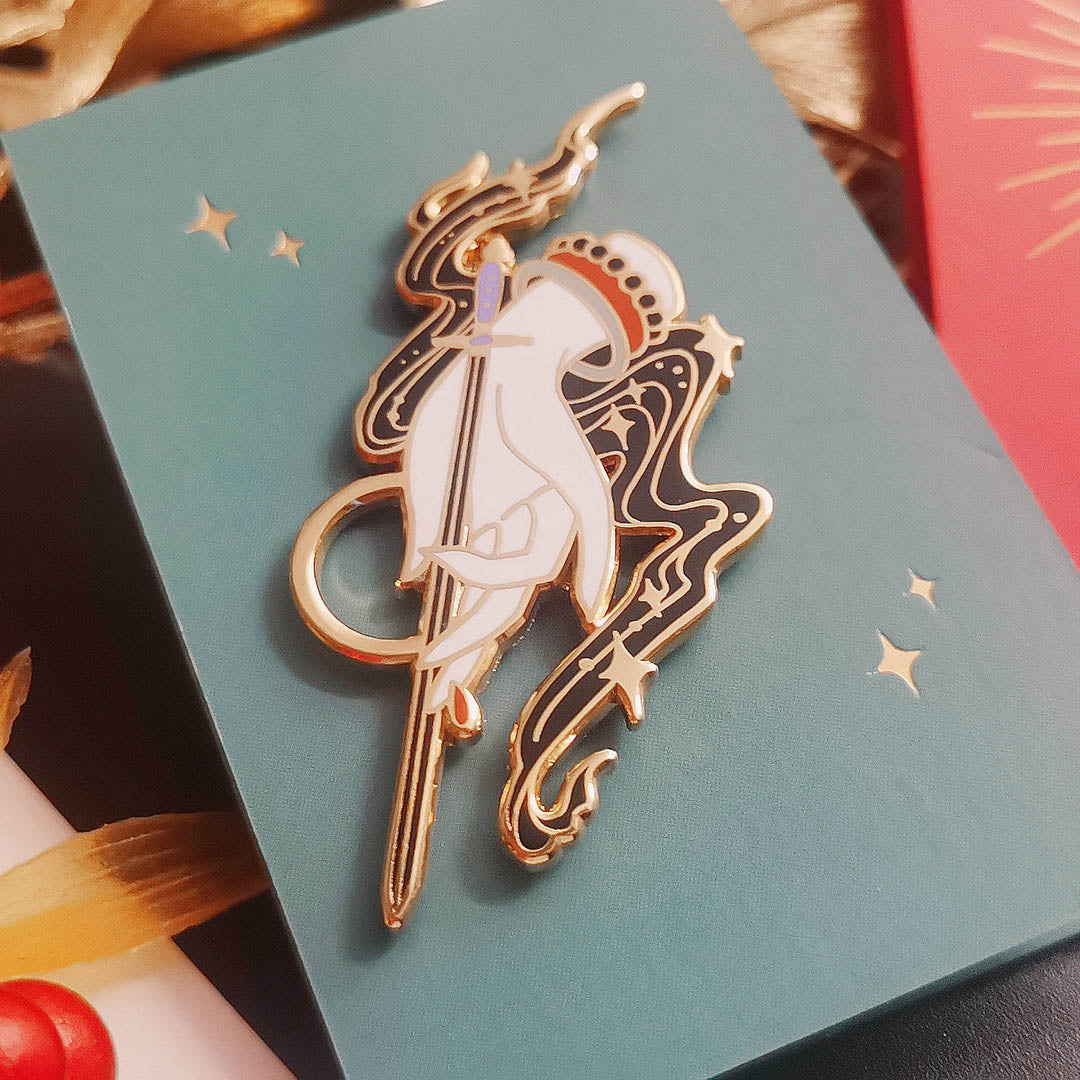 Sword Pin Spring The Sword Enamel Pin – chub.my