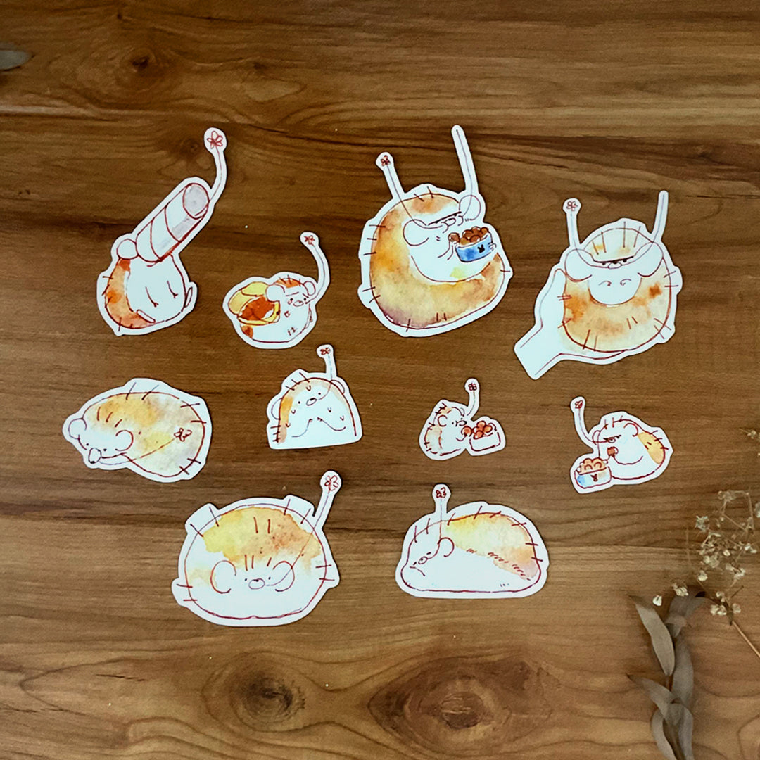 MudBall sticker set