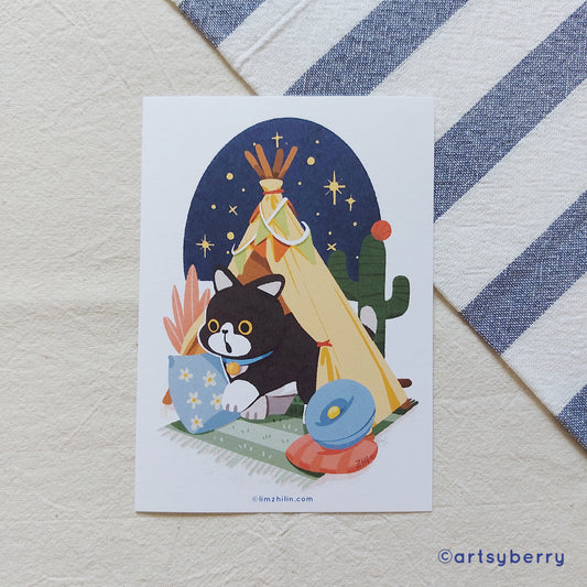 Art Print // Kuro Neko