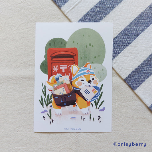 Art Print // Shiba Chan