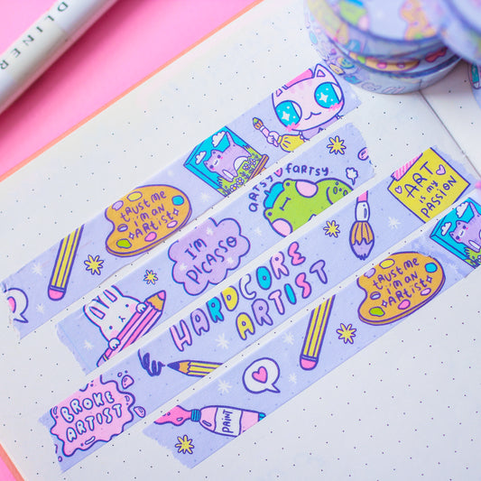 Hardcore Artist Washi Tape