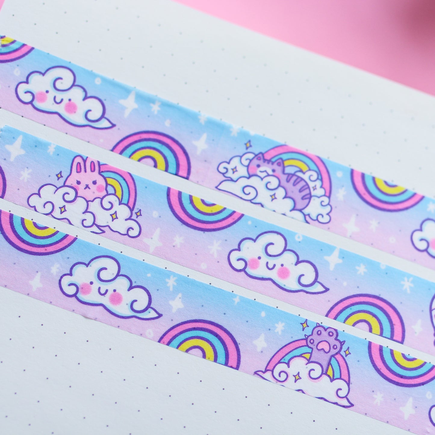 Rainbow Pets Washi Tape