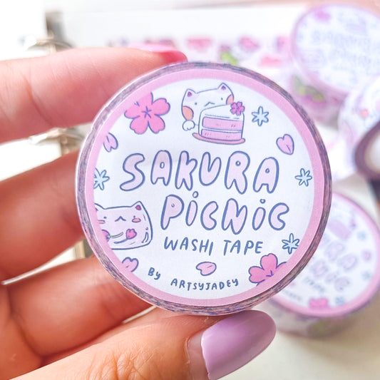Sakura Picnic Washi Tape
