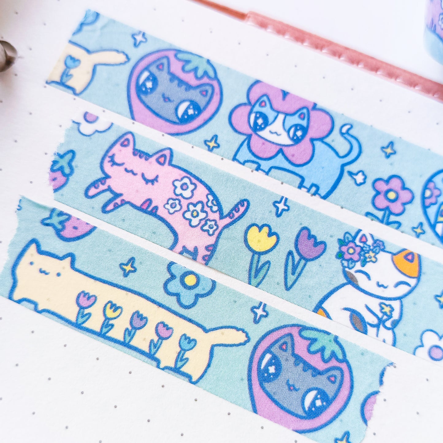 Spring Cats Washi Tape