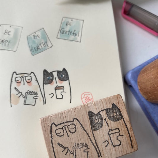 Catdoo rubber stamp - be with you (CD2580051)