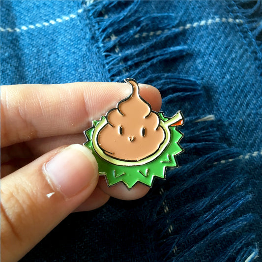 Durian Enamel Pin