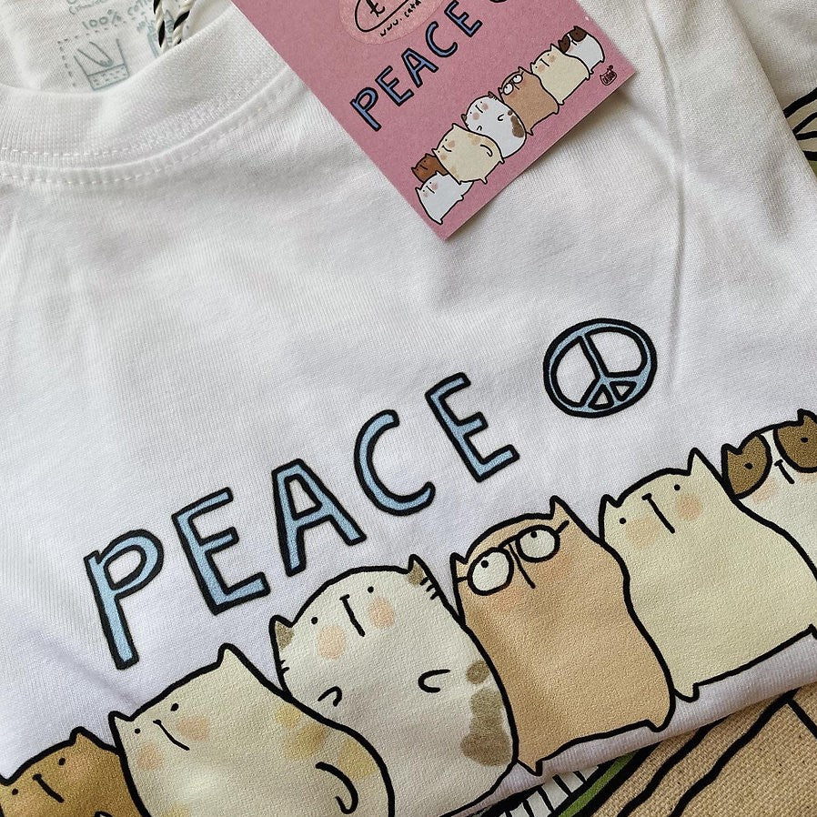 Catdoo T-shirt - Peace (CDT1009)