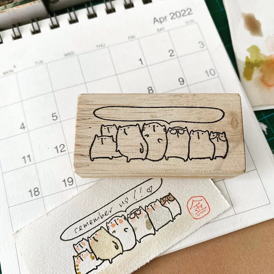 Catdoo rubber stamp - Our Message (CD2570059)