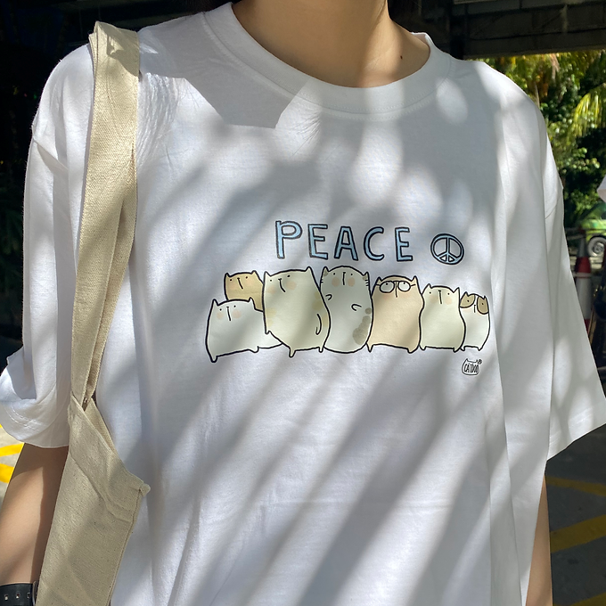 Catdoo T-shirt - Peace (CDT1009)