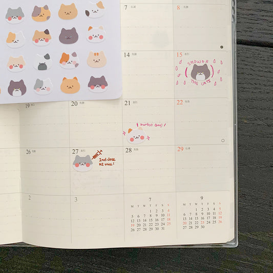 Sticker sheet | A Sheet of Meow