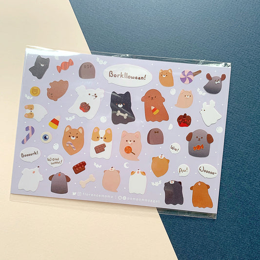 Sticker sheet | Borklloween
