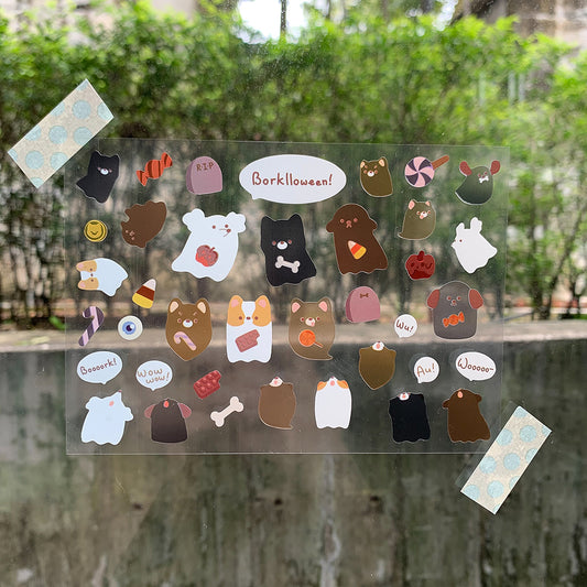 Sticker sheet | Borklloween