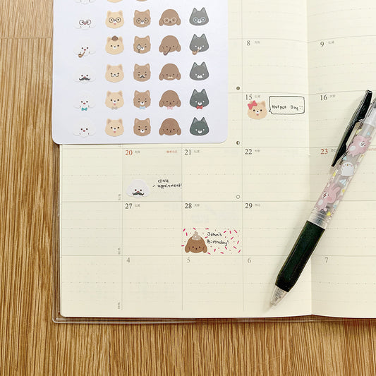 Sticker sheet | Party Doggo