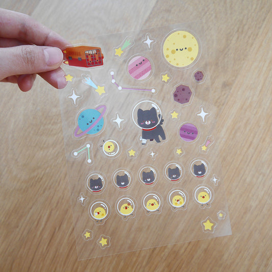 Sticker sheet | Space Dog