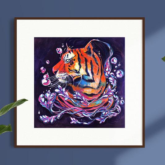 Calming Currents Square Print