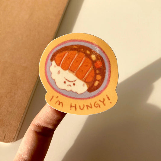 I'm Hungy sticker set