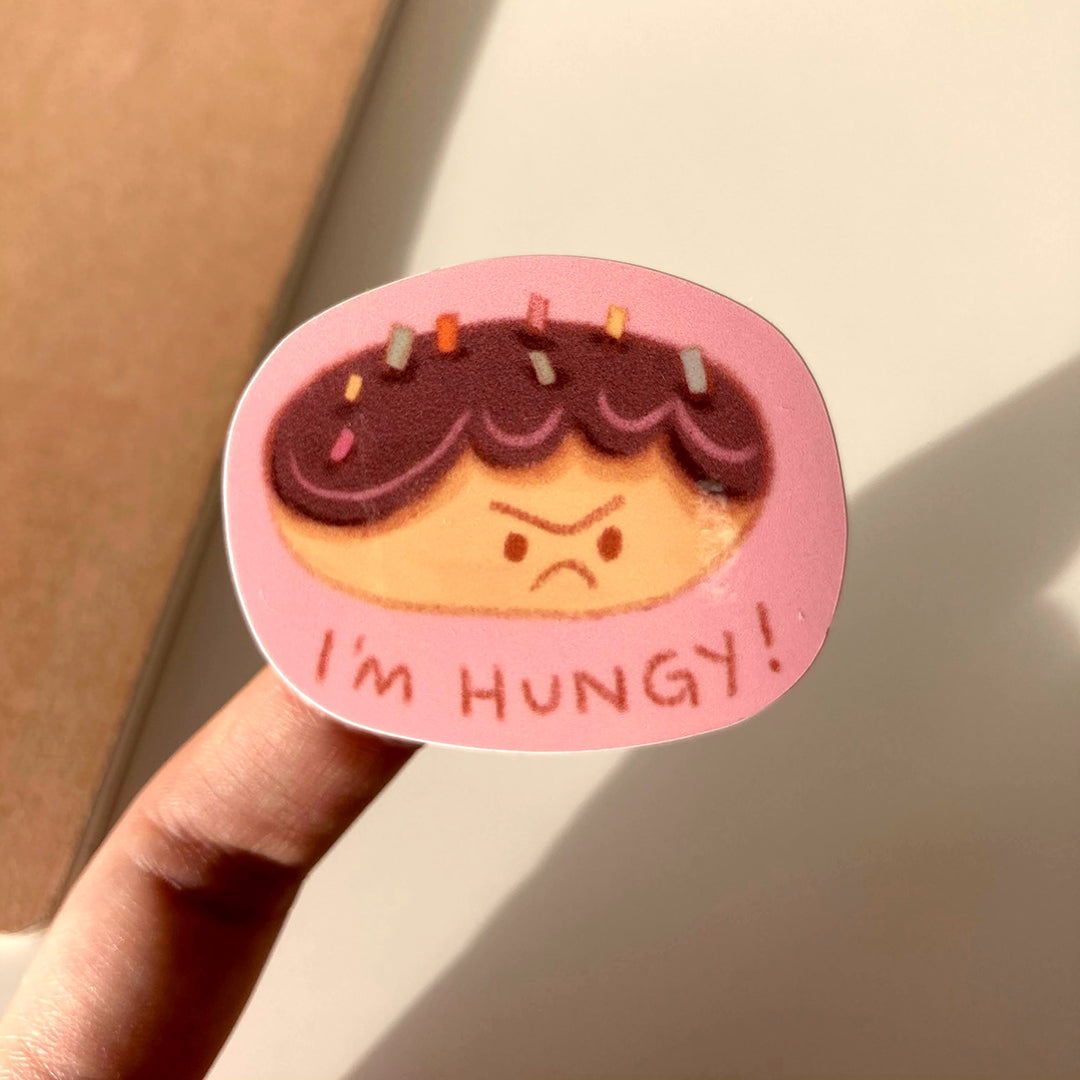 I'm Hungy sticker set