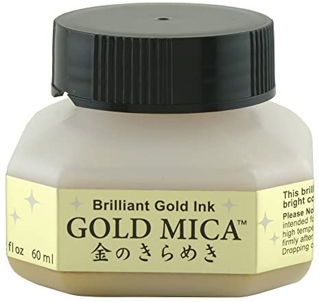 Kuretake 60ml Ink - Gold Mica