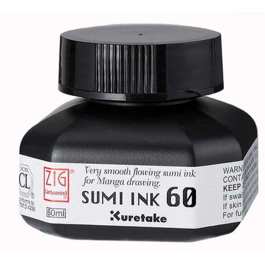 Kuretake 60ml Ink - Sumi Ink