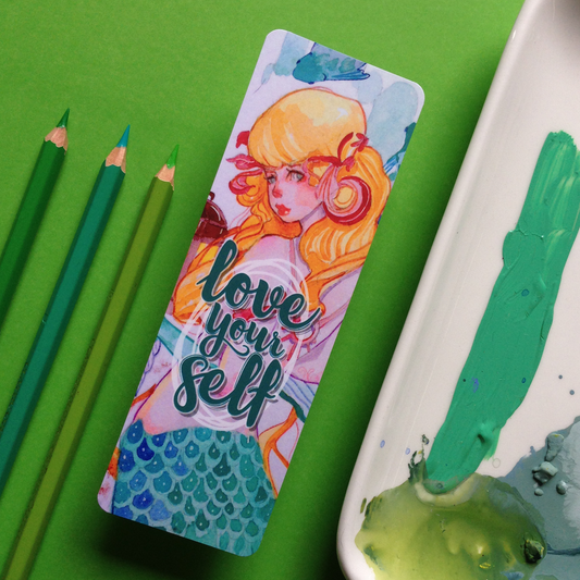 lanut_The Mermaid Love yourself Bookmark