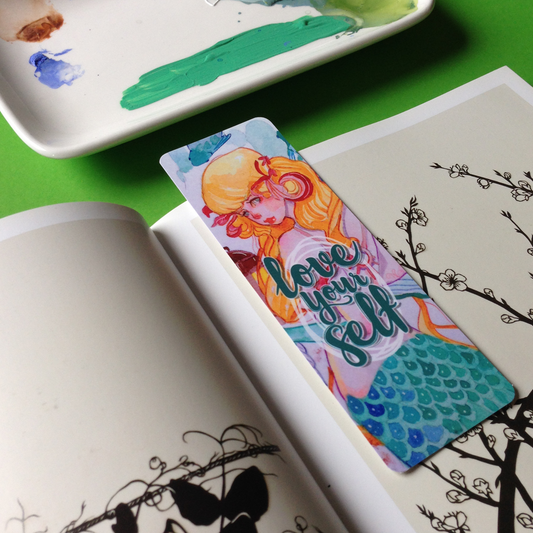 lanut_The Mermaid Love yourself Bookmark