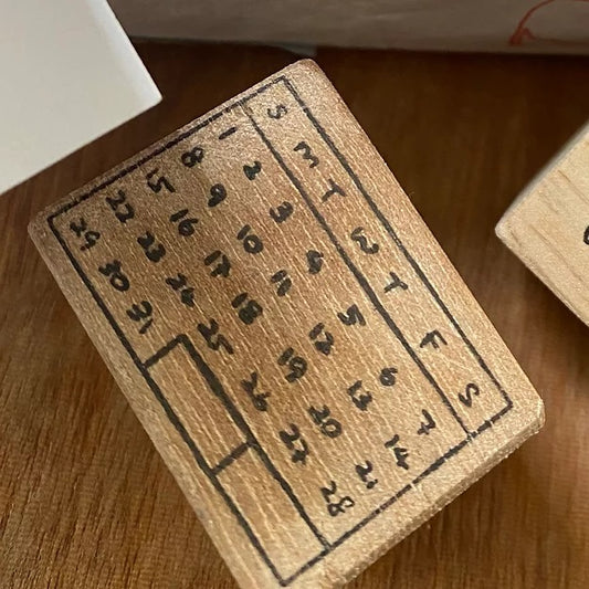 Catdoo rubber stamp - mini calendar (CD4373103)
