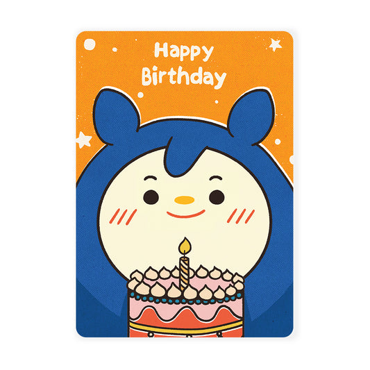 loka made postcard | Tapirman Happy Birthday