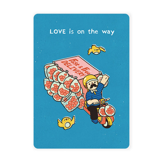 loka made postcard | Love Is On The Way