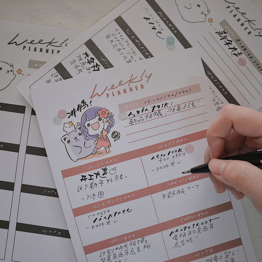 INK.DIARY A5 Weekly Planner