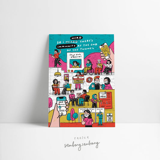 Postcard - Herd Immunity