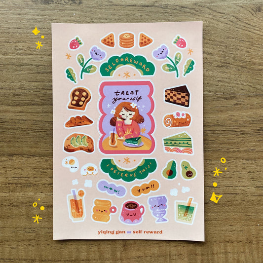 Self Reward Sticker Sheet