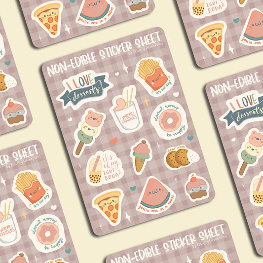 Non-Edible Sticker Sheet