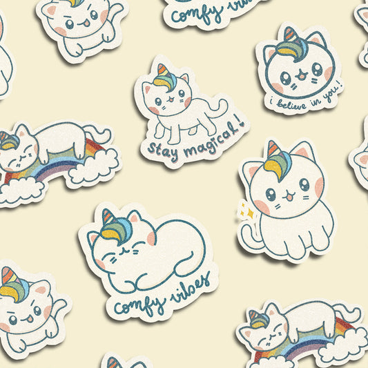 Tofu the Unicorn Cat (Pack of 6)